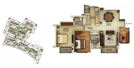 2 bhk apartments in lucknow
